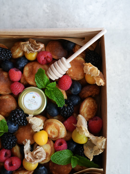 Honey-Kissed Berry Mini Pancake