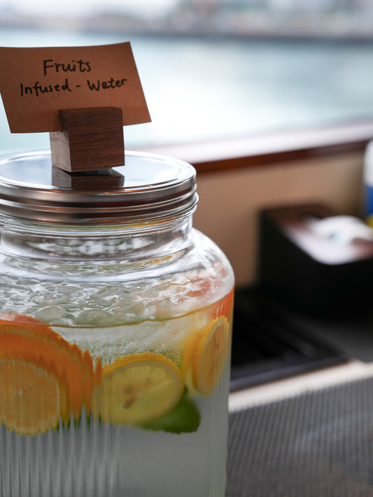 Fruit-Infused Water Tower