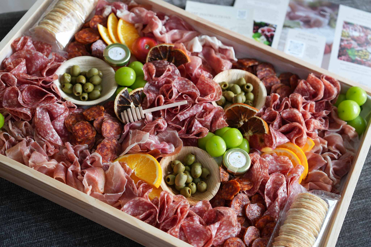 Deluxe Meat Lover Charcuterie Board