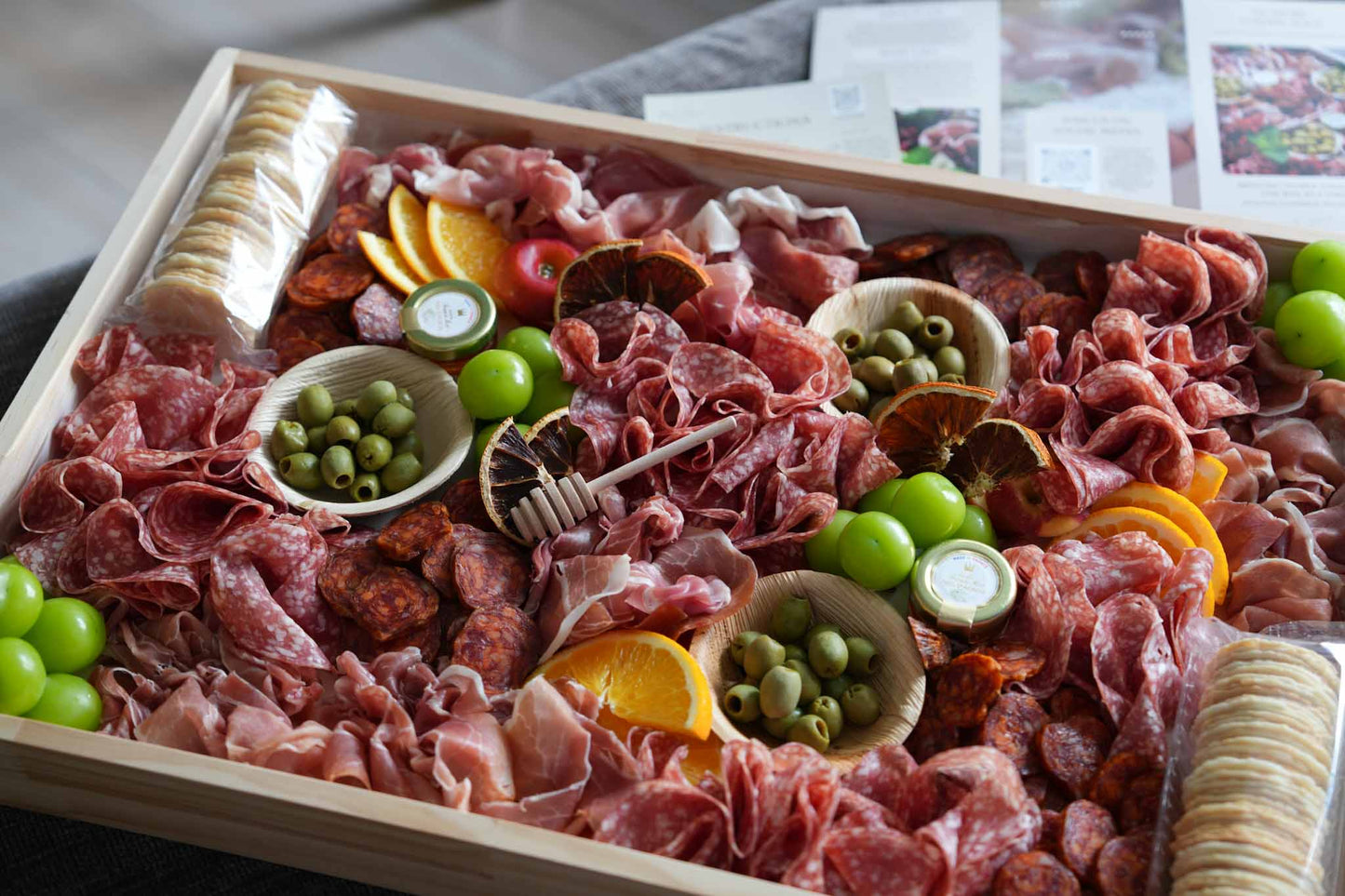 Deluxe Meat Lover Charcuterie Board