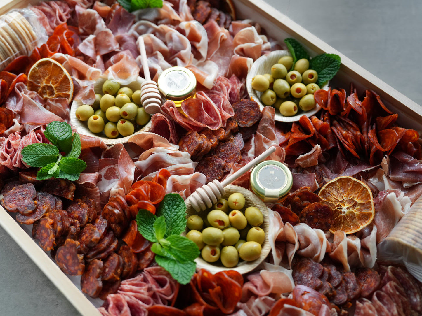 Deluxe Meat Lover Charcuterie Board