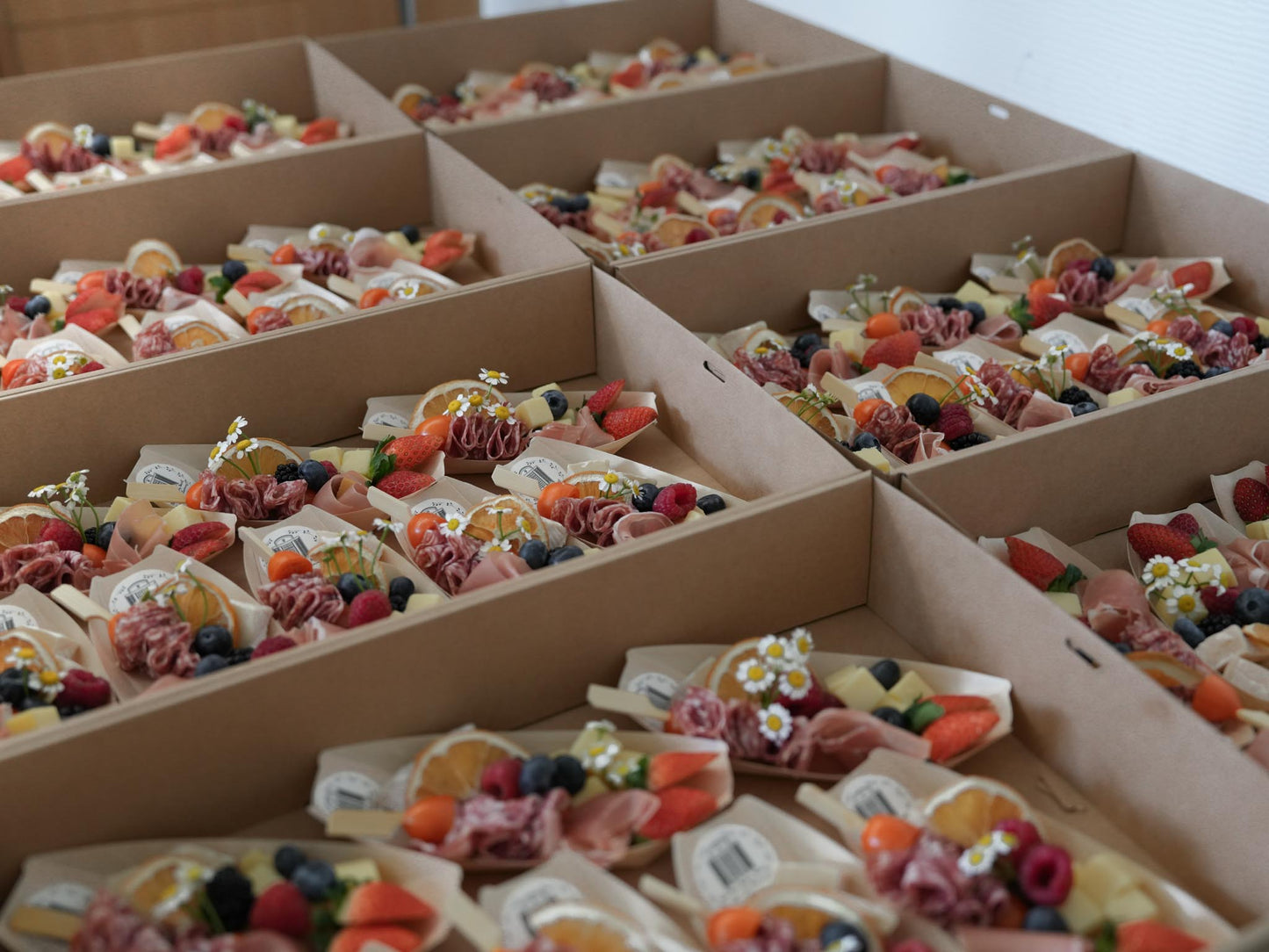 Mini Charcuterie Boats